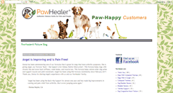 Desktop Screenshot of blog.pawhealer.com